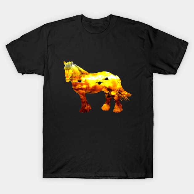 Jupiter horse T-Shirt by Skorretto